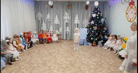 Отчет о детском новогоднем утреннике