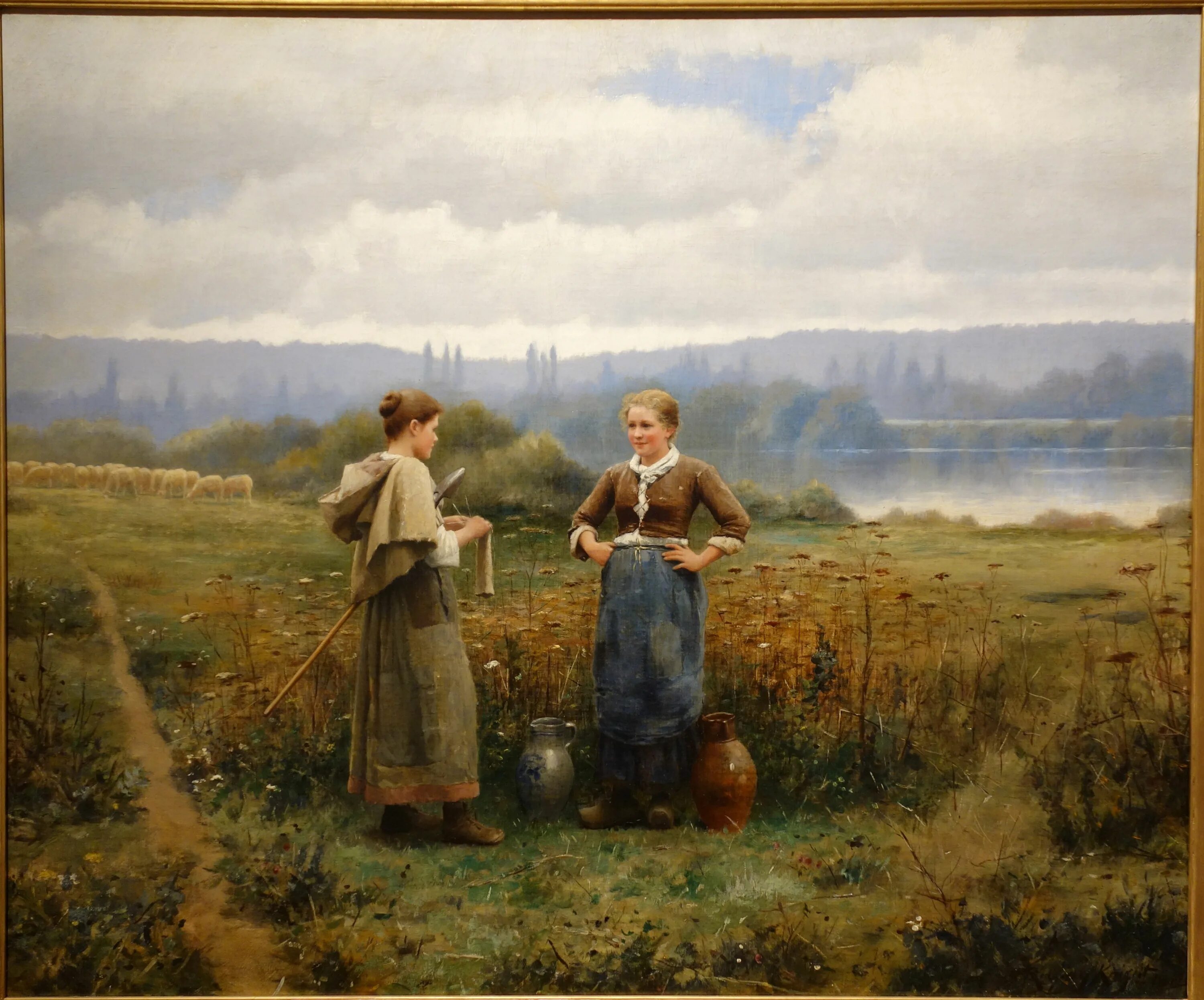 Художник Daniel Ridgway Knight. Картины Даниэля РИДЖУЭЙЯ Найта. Дэниел Риджуэй Найт (Daniel Ridgway Knight), 1839-1924. Картины. Даниэль Риджуэй Найт картины. Away without