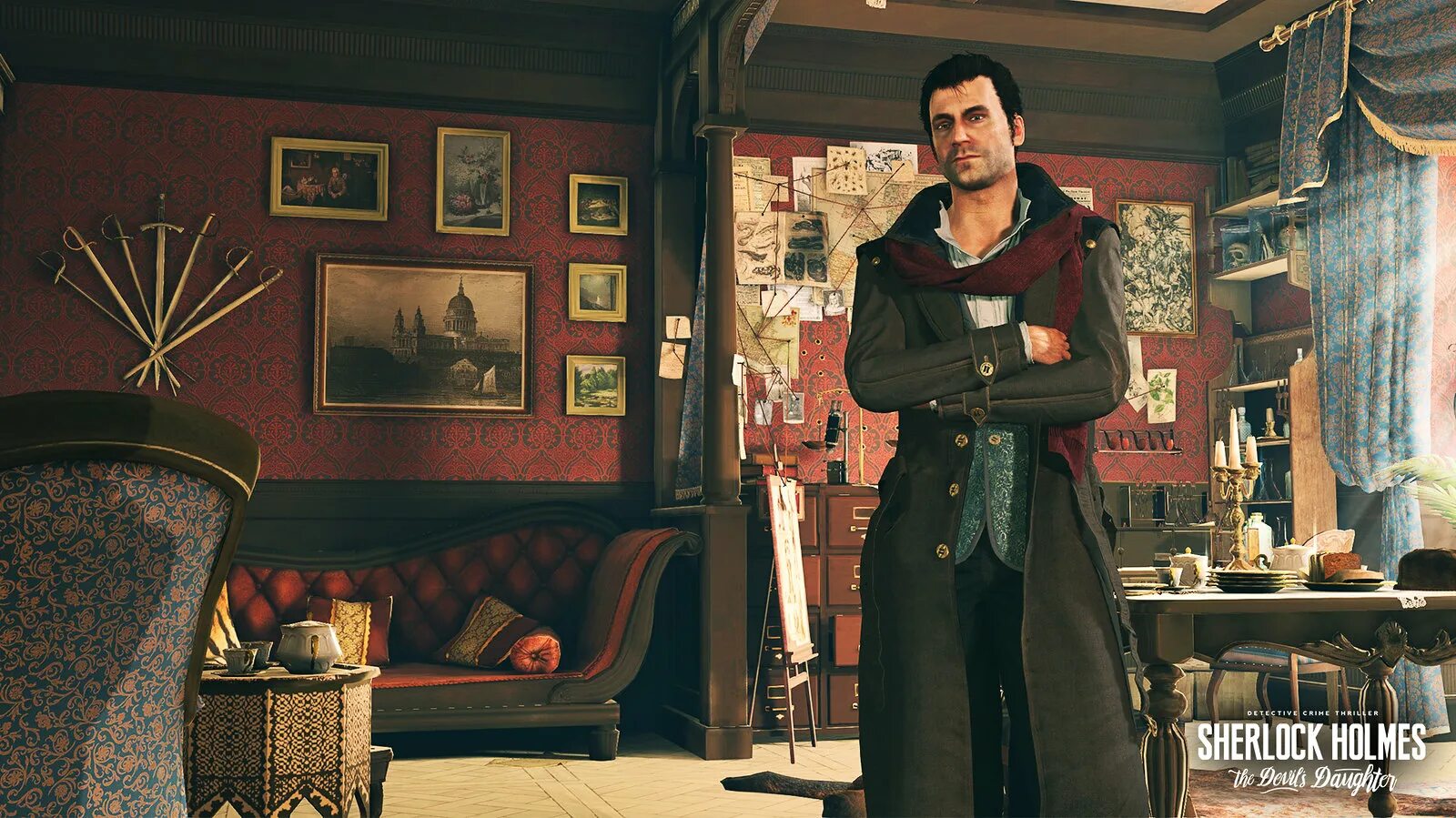Devil holmes. Игра sherlock holmes the devil&#039;s daughter.