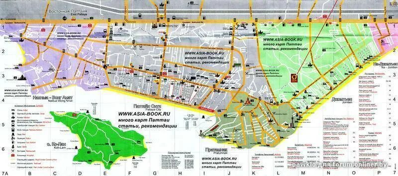 Рынки в паттайе на карте. Паттайя Джомтьен карта. Карта Паттайи с достопримечательностями. Карта тук туков Паттайя. Схема движения тук туков в Паттайе.