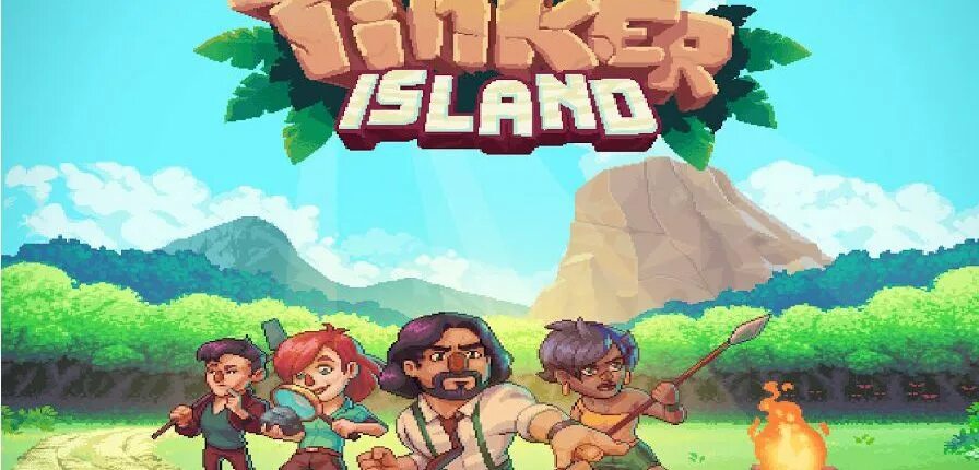 Tinker Island 2 персонажи. Tinker Island медведь. Долина в Tinker Island. Tinker island