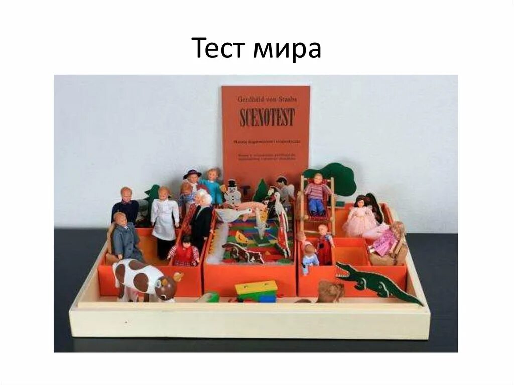 Тест мир модели. Сценотест методика. Сценотест проективная методика.