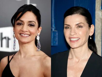 Julianna Margulies and Archie Panjabi.