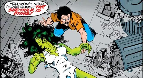 She Hulk Dating Spiderman.