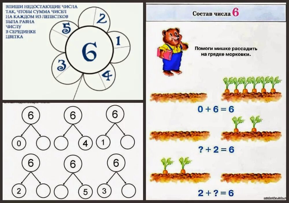 Нод математика старшая. Цифра 6 состав числа 6 для дошкольников. Состав числа 6.7.8 для детей задания. Состав числа от 2 до 5 для дошкольников задания. Закрепление состава числа 6 для дошкольников.