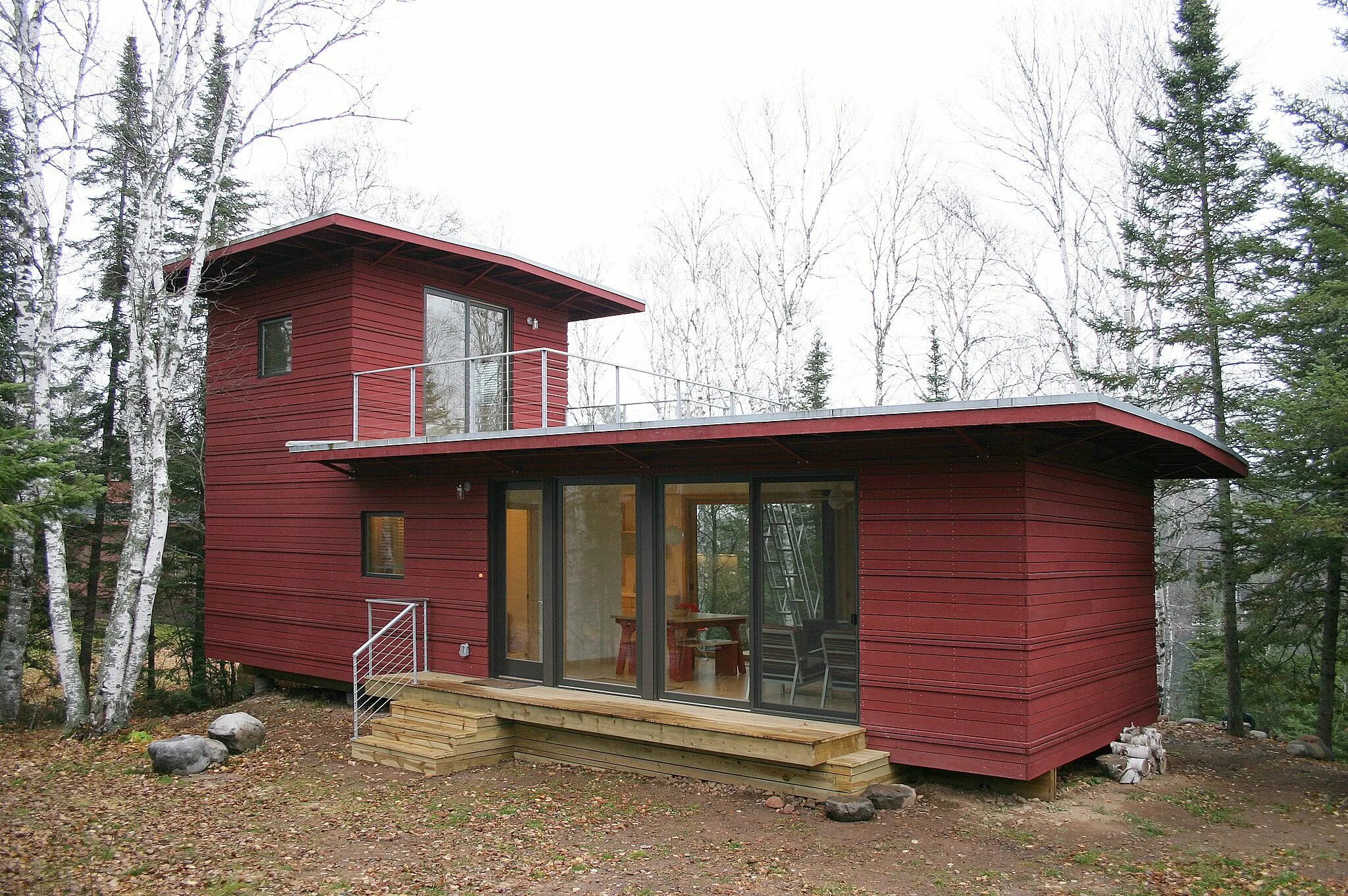 Уютный мини-коттедж в белом цвете - INMYROOM House in the woods, Small tiny hous