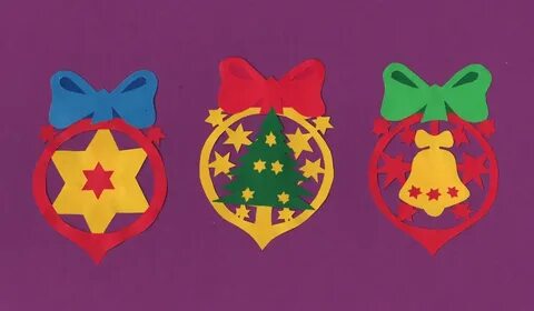 Новогодняя игрушка из бумаги презентация