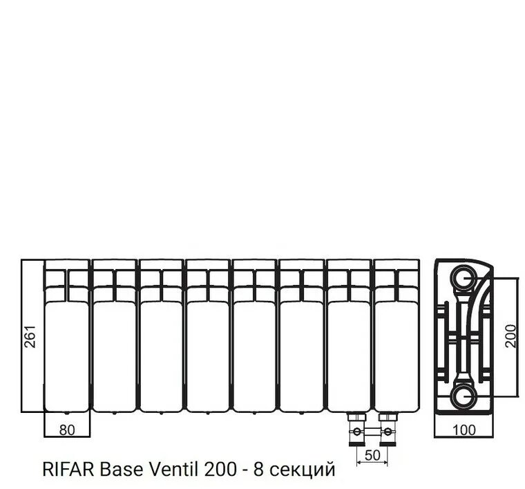 Rifar base радиаторы подключение. Радиатор rifar base 200 ventil. биметаллический rifar base ventil 200. ширина секции rifar base 200. радиатор биметаллический rifar base ventil 200 x14.