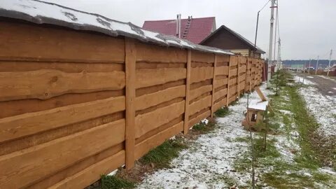 Винтовой забор