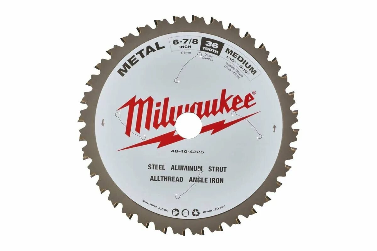Диск по металлу milwaukee. Диск для пилы milwaukee. диски милуоки. круг 190 на циркулярку по дереву 24 зуба милвоки.