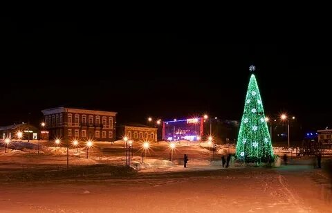 Новогодние березники