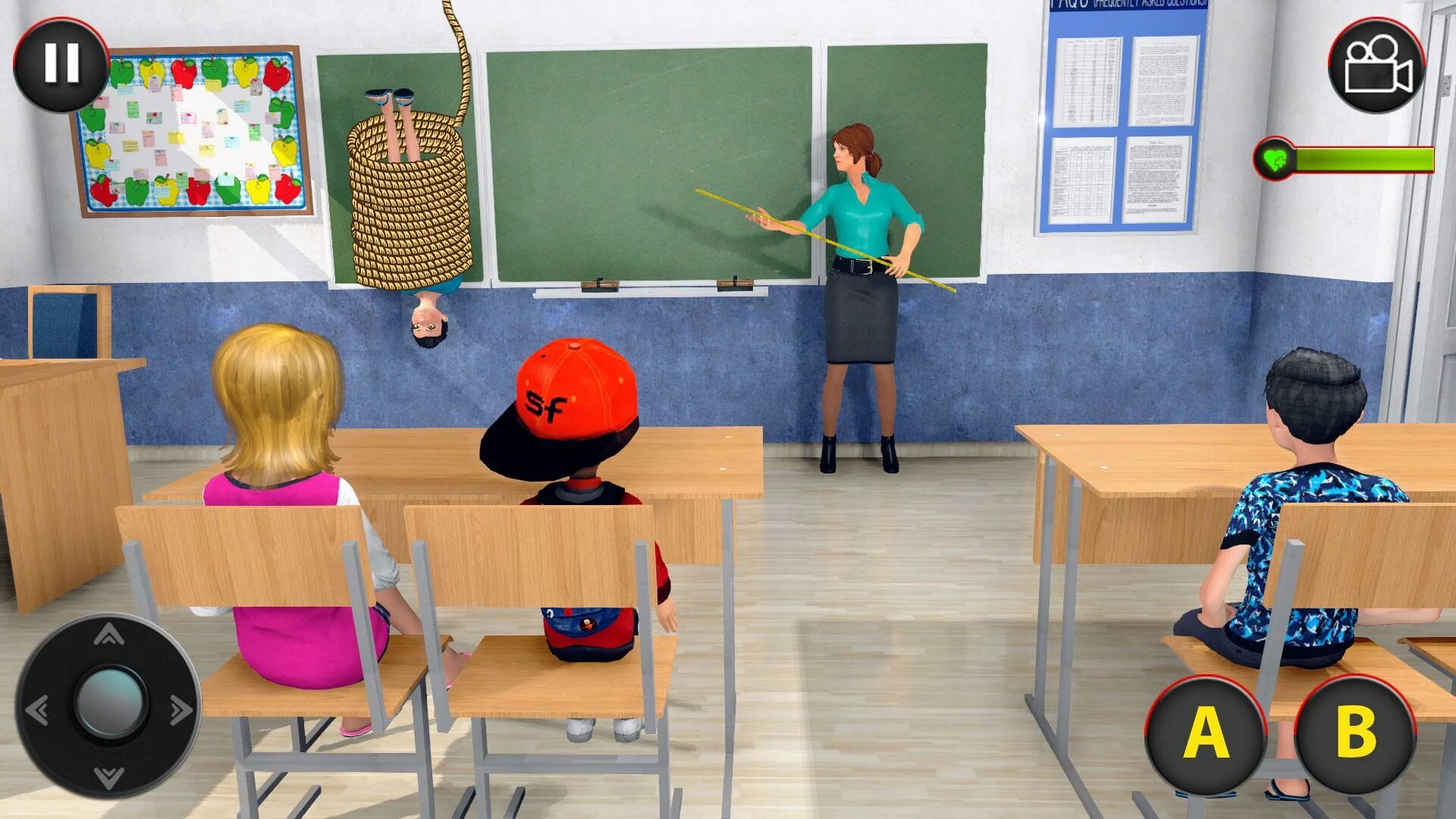 Игры bash the teacher