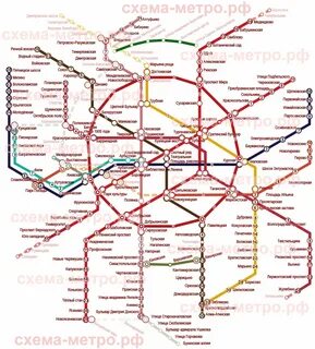 Станция метро схема и расчет пути