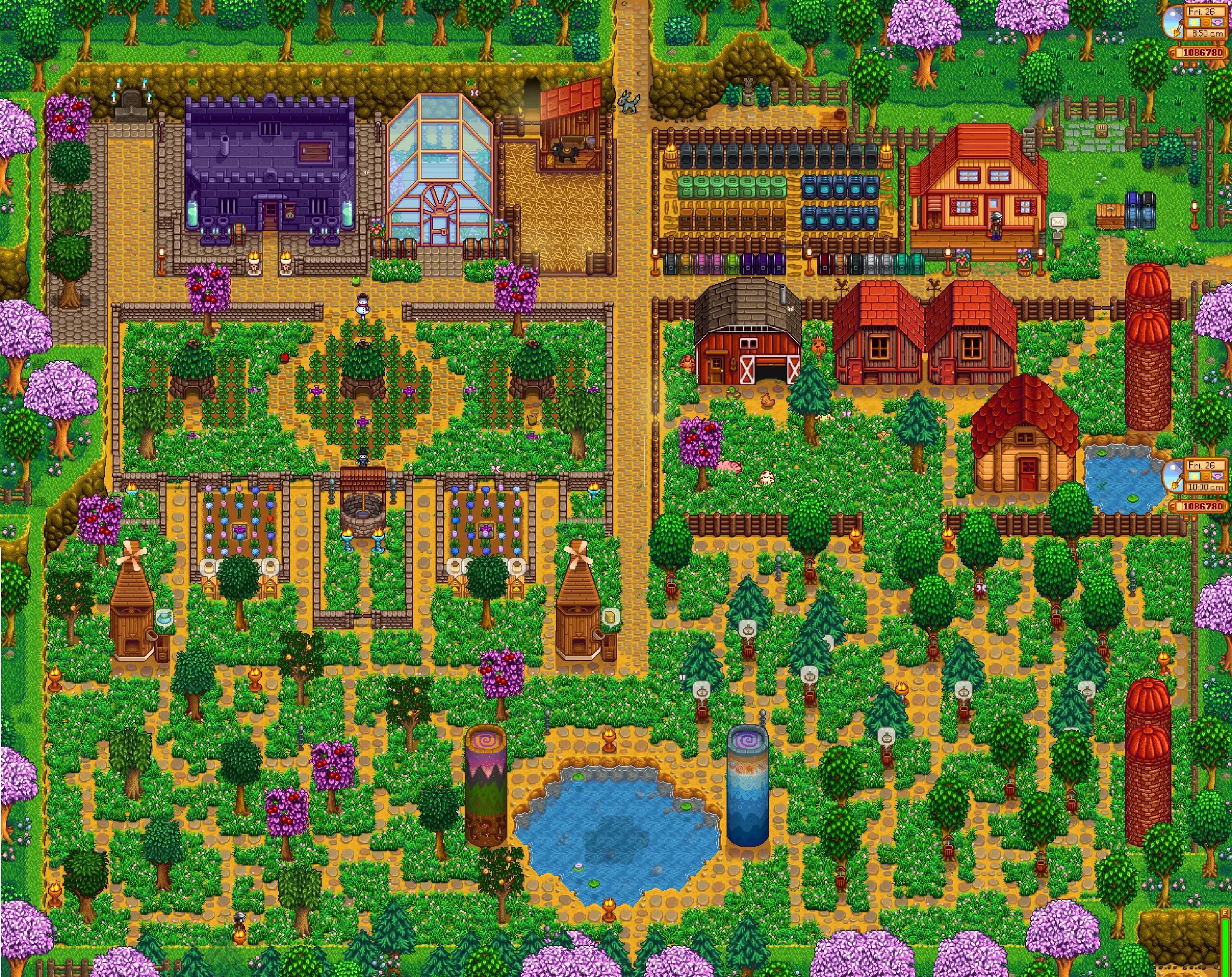 Аметист stardew. Стардев Валери. Stardew Valley ферма. Stardew Valley территория. Stardew Valley 4 Corner Farm.