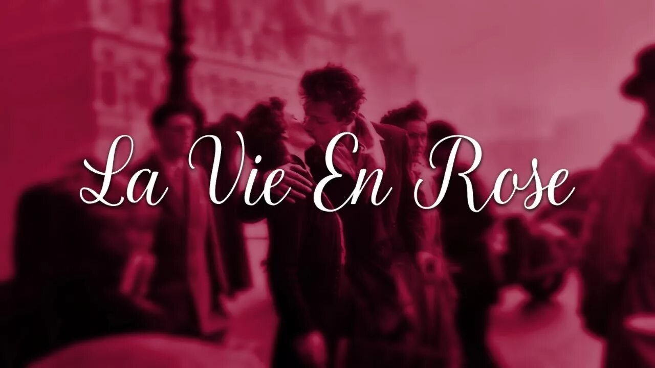 Жизнь в розовом цвете. Piaf Edith "la vie en Rose". Обои la vie en Rose lav201.