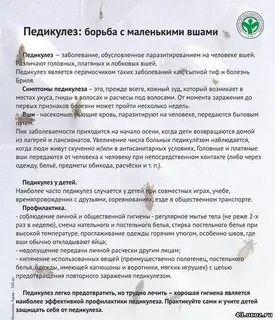 Педикулез обработка белья