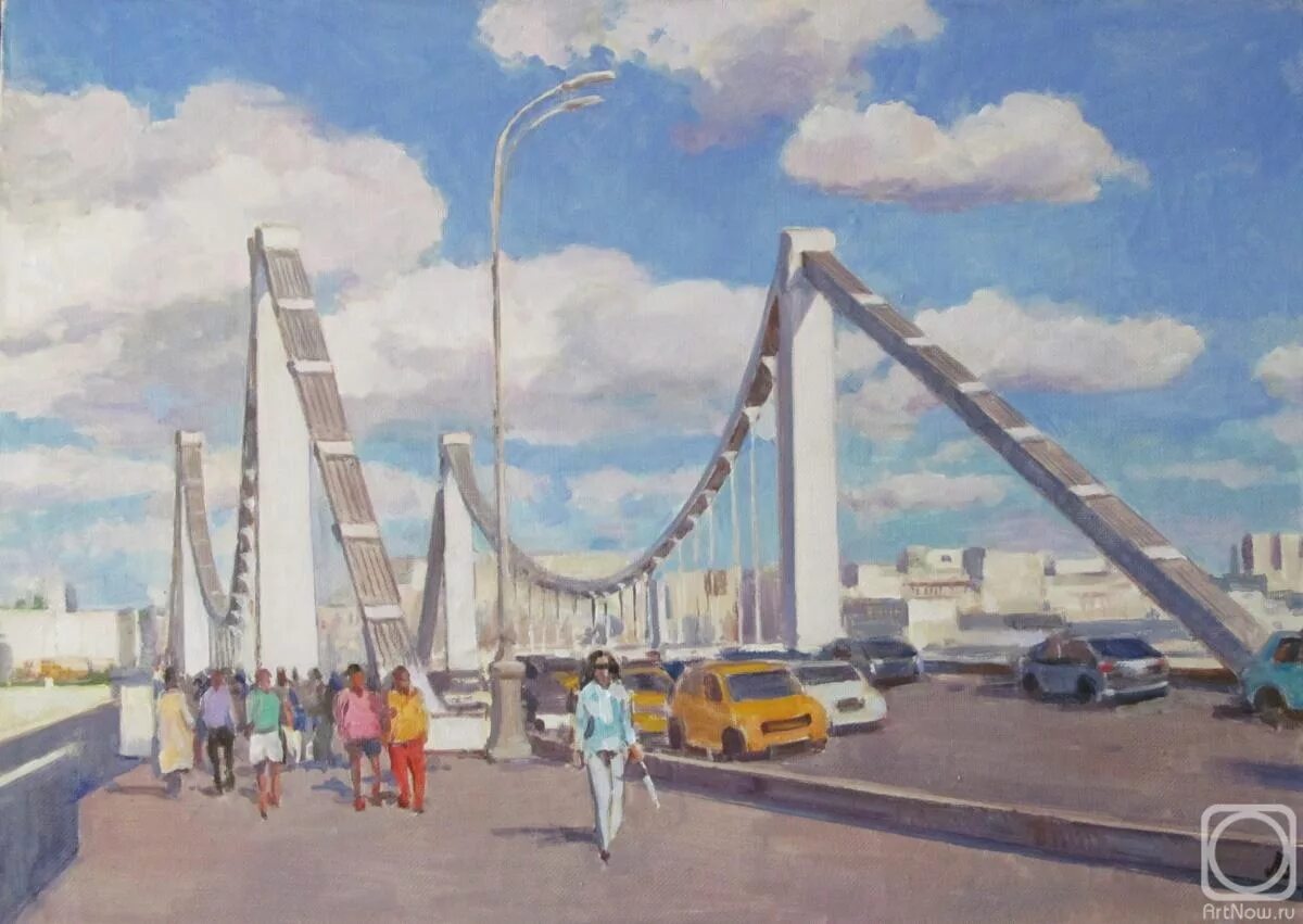 Крымский мост картина