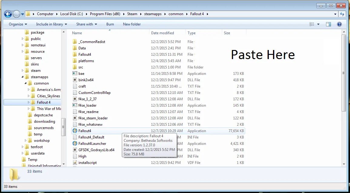 File game txt. Чистая папка data Fallout 4. Фоллаут 4 лаунчер. Фоллаут 4 f4se. Fallout 4 enhanced Color correction.