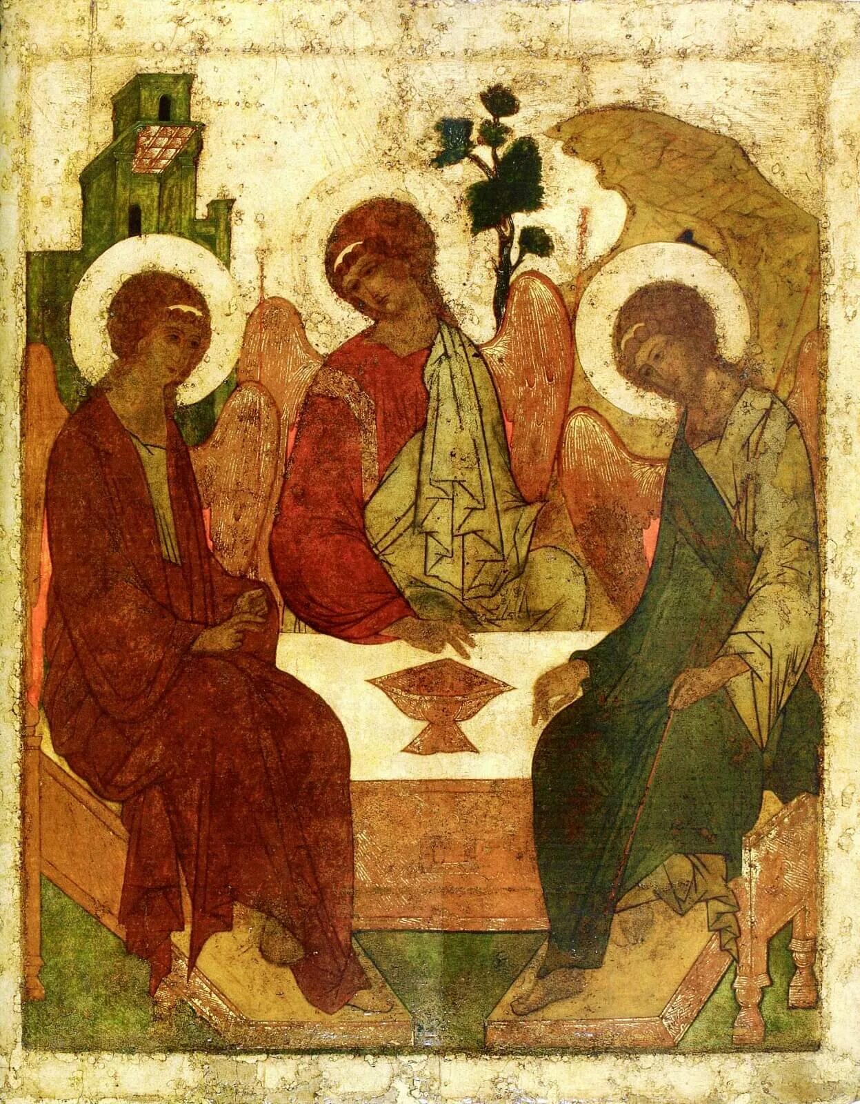 икона троица андрея рублева. андрей рублев троица икона. святая живоначальная троица. андрей рублев святая троица. андрей рублев троица икона.