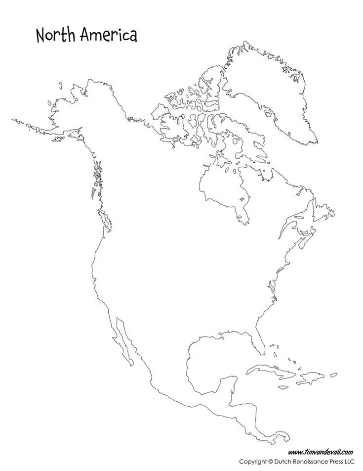 Северная америка материк карта контур. Физическая карта северной америки контурная карта. Материк северная америка раскраска. Контурная крата севернаой америки. Контурная карта северной америки с границами государств.