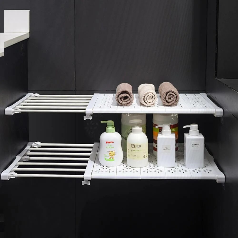 Раздвижная полка купить. Раздвижная полка Closet Storage Rack. Полка раздвижная телескопическая 50-80 см. Раздвижная полка под раковину. Регулируемая полка.