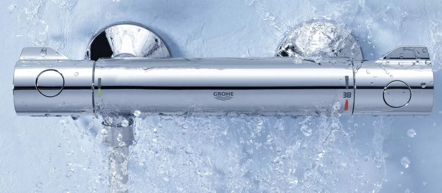 Смеситель термостатический с изливом. Grohe Grohtherm 800. Grohtherm 800 для душа. Термостатический смеситель Grohe. Grohtherm 800 34564000.