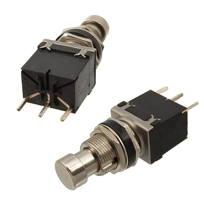 Pbs24-202p (переключатель металлический с фиксацией on-on). Bbt50-bw-k04. Кнопка 202. Кнопка на размыкание без фиксации. Кнопка 202.