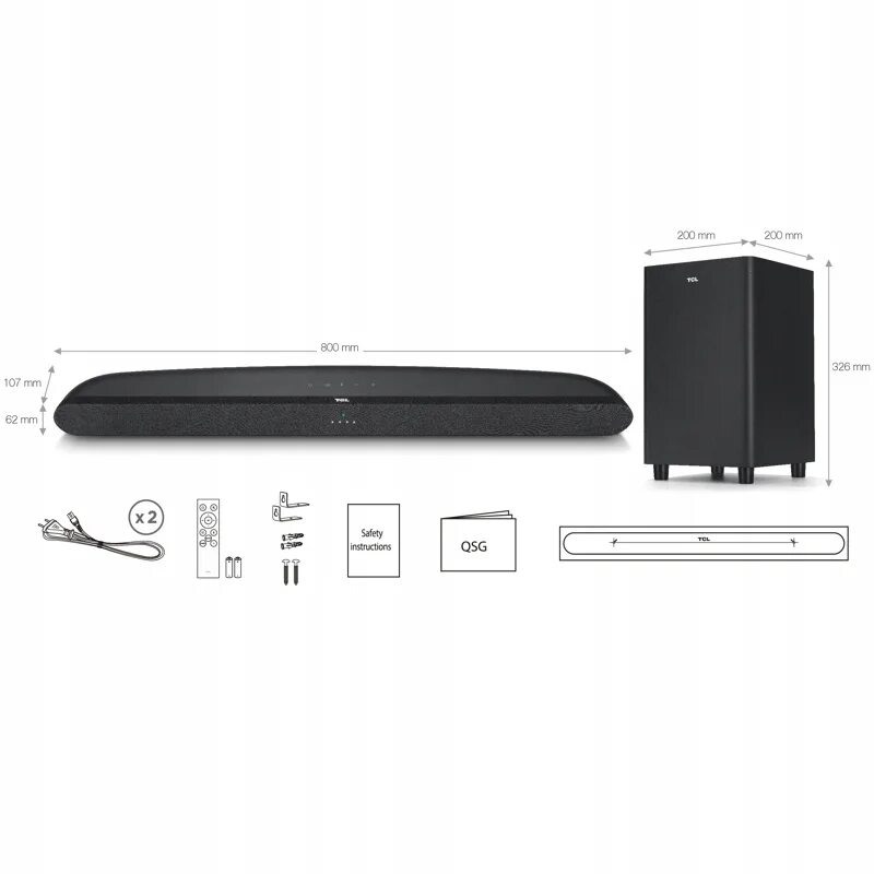 Саундбар tcl ts6110. Tcl ts6110.