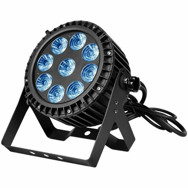 Lexor lc20303 LEDPAR 915ip прожектор светодиодный RGBAW. Led par 9x10 RGBW. Прожектор светодиодный угол луча: 45° (18*15w 5-in-1 LEDS, RGBAW, DMX), 9ch. Si-045b: LEDPAR 1815. Прожектор LEDPAR-150. Rgbwa прожектор