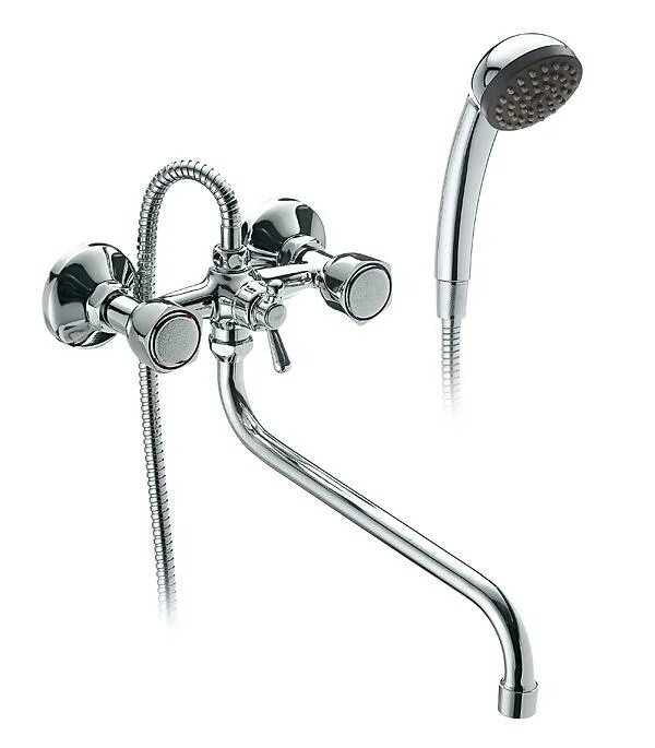 Смеситель Mitte Oldie old01bl. Смеситель для ванны Cron cn2229. Hansgrohe двухвентильный смеситель с длинным изливом. Смеситель для душа без излива двухвентильный с лейкой.