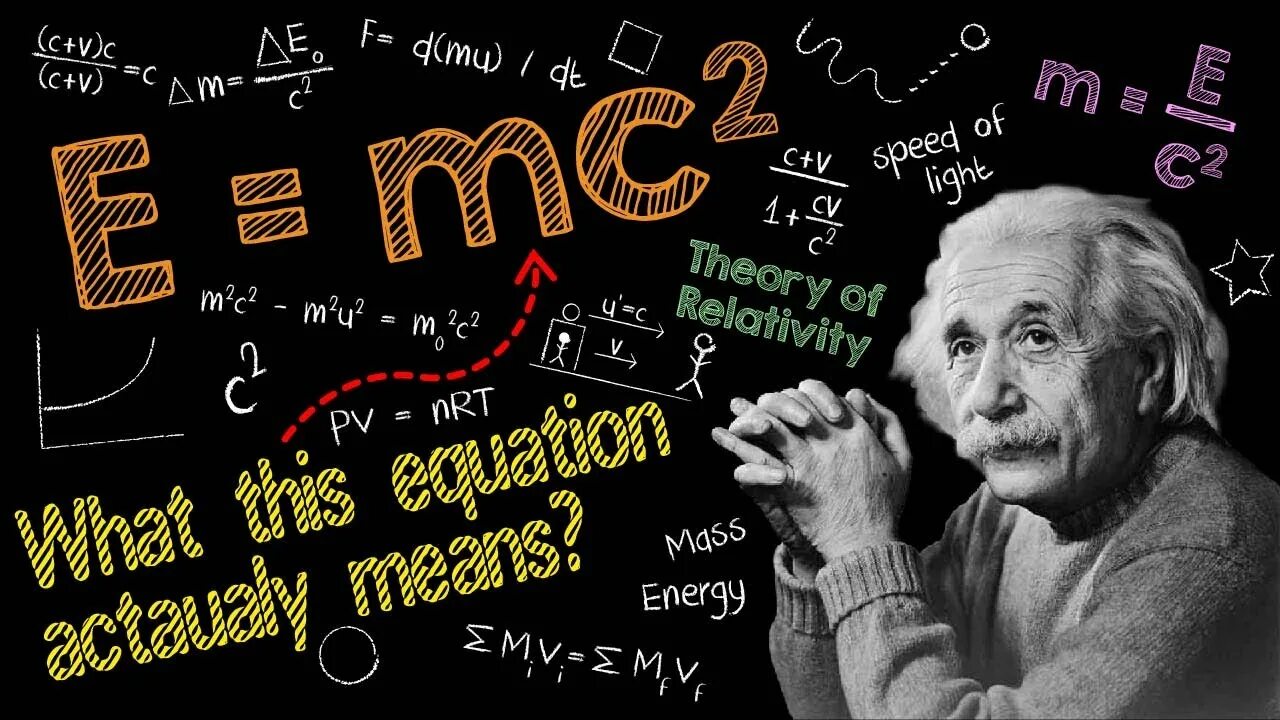Теория относительности Эйнштейна e mc2. Эйнштейн мс2. Эйнштейн е равно МС.