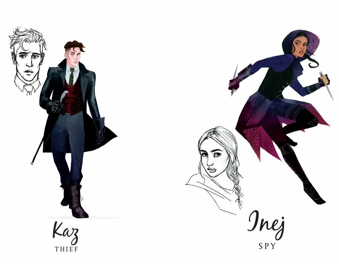 Каз и инеж. Шестерка воронов инеж. Шестёрка воронов каз и инеж. Шестерка воронов инеж. Каз брекер и инеж.