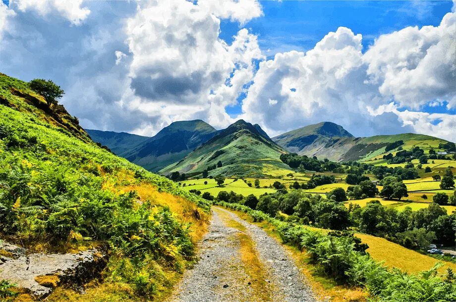 Rolling hills. Холмистая местность. Холм. Rolling Landscape.