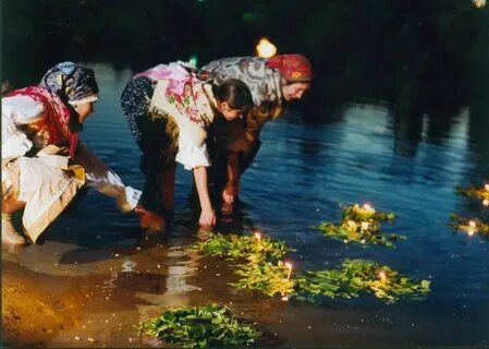 Обряды с водой