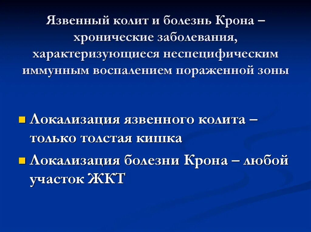 Диагноз хронического колита