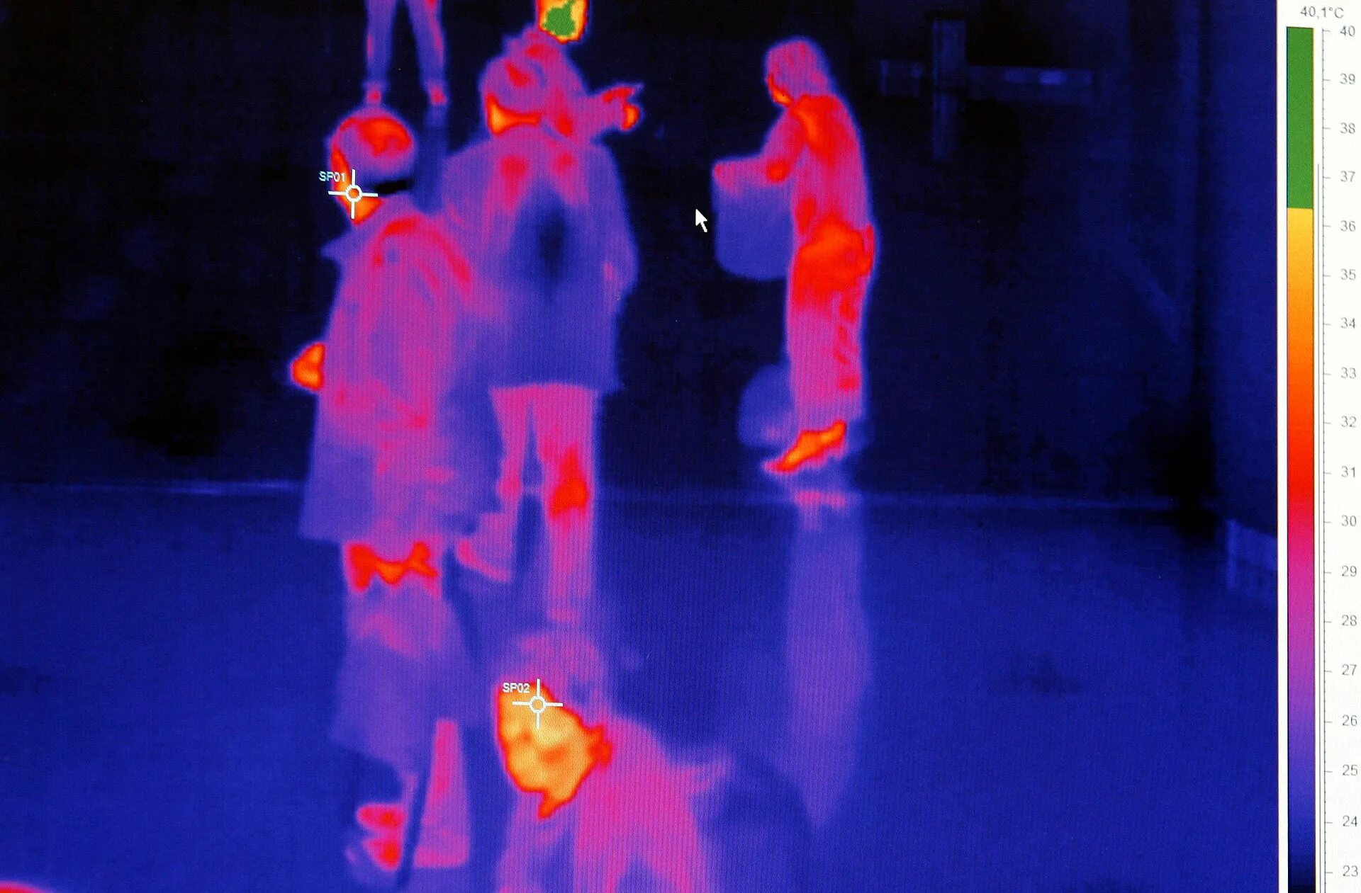 Thermal Imager people. Thermal Imaging. Возможно ли видеть сквозь стены. Команда видеть сквозь