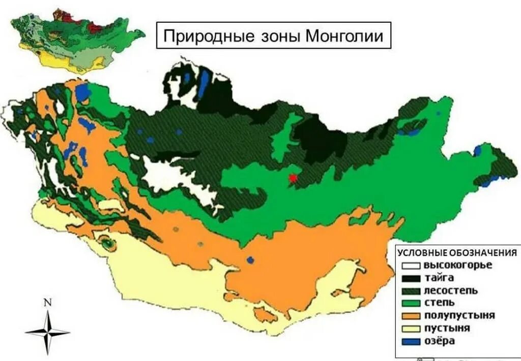 Травянистая природная зона монголии