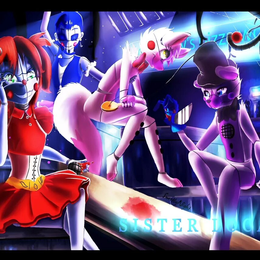 Секс Фнаф Sister Location