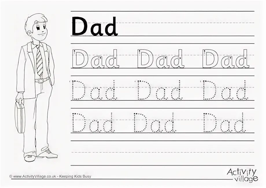 Daddy перевод с английского. My Family прописи. Прописи Family for Kids. Прописи семья на английском. Прописи по теме семья английский.