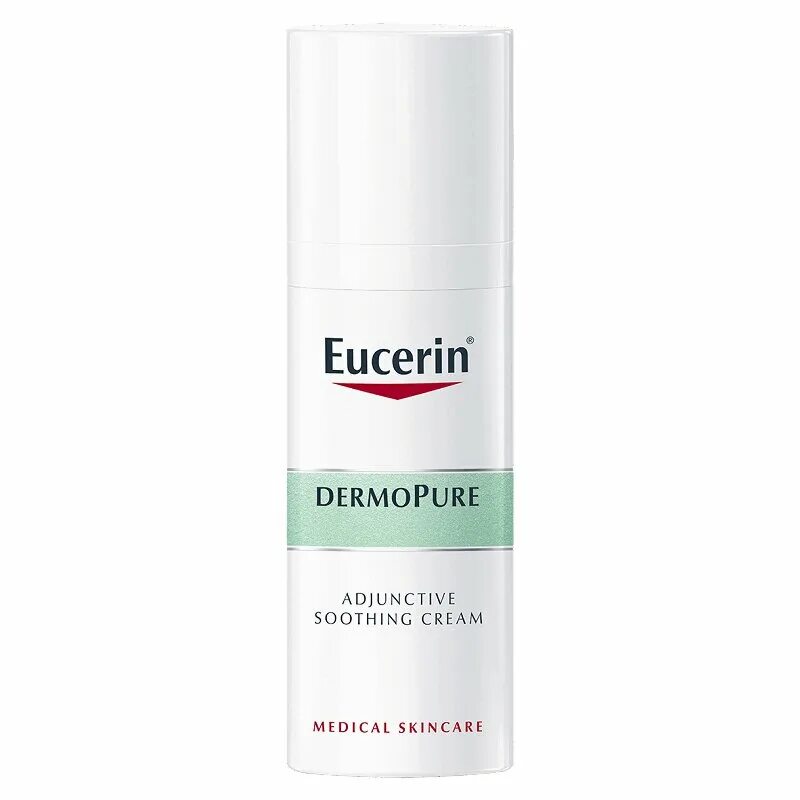 Eucerin dermopure отзывы. Эуцерин дермопьюр крем. Eucerin DERMOPURE крем увлажняющий успокаивающий 50 мл. Эуцерин дермопьюр матирующий флюид гель. Eucerin крем для проблемной кожи.