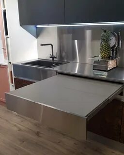 Тонкая столешница для кухни