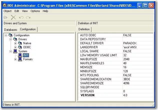 Database engine error. Borland dbase. Stand configuration engine. Borland dbase. Браузер в sql.