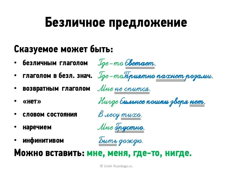 Безличные предложения простое глагольное. Безличноеъ предложения. Пример бе личного предложения. Безлич предложения примеры. Примеры безличных предложений 8 класс.