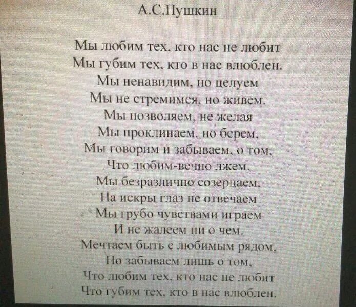 Стих любимому александру