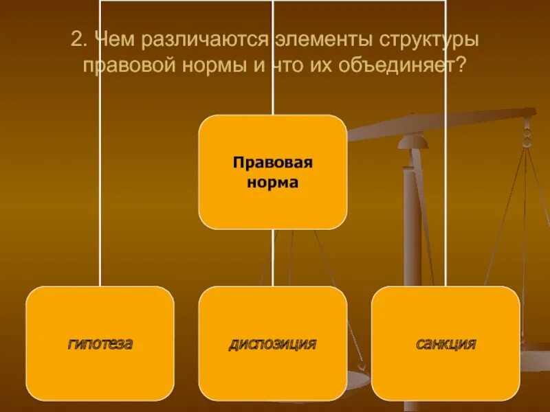 Структура правовой нормы и ее элементы. Структура правовой нормы и ее элементы