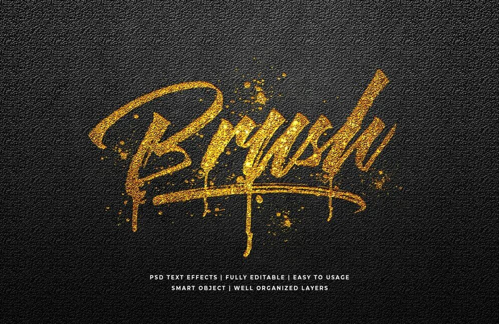 Text effect psd. Gold text psd. gold text effect psd.