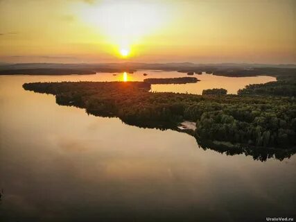 Одно из самых живописных озер урала