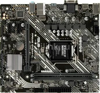 Материнская плата asus h410m a