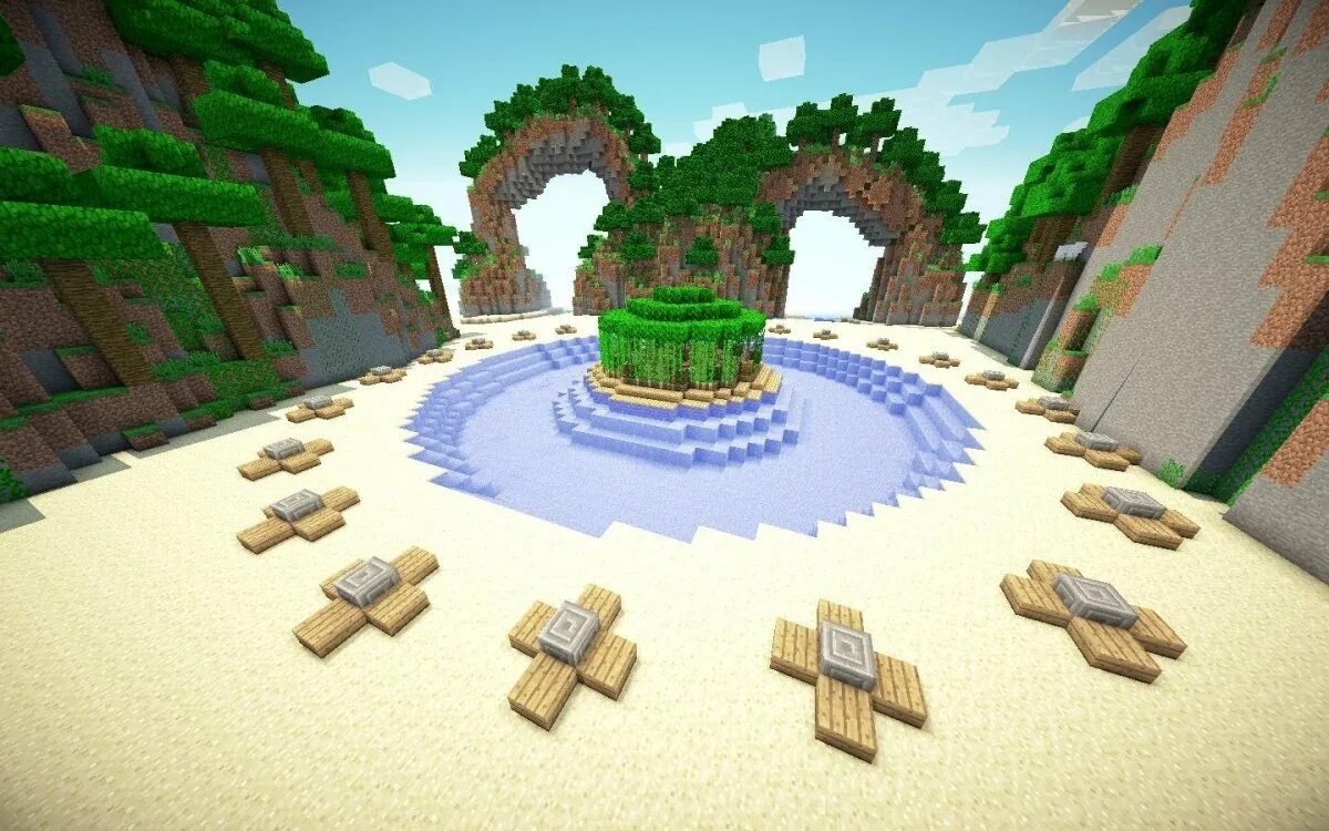 Minecraft map game
