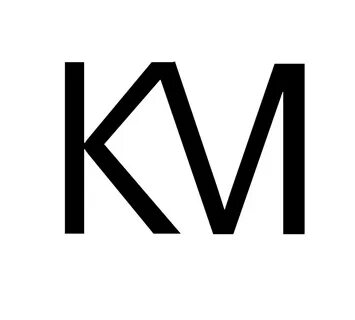 Alphabet Km Logo Design - Gudang Gambar Vector PNG.